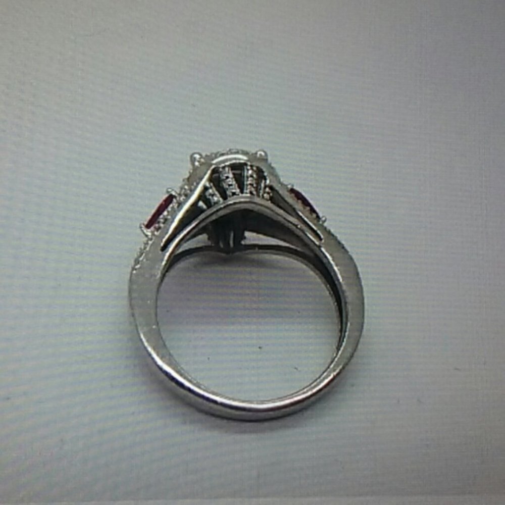 DIAMOND  and Ruby RING - Picture 10 of 15